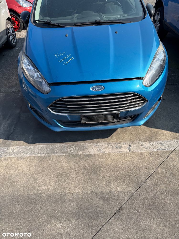 Ford Fiesta mk7 MKVII LIFT 12-17 1.4b Przód Kompletny Zderzak Maska Lampy Pas Błotniki