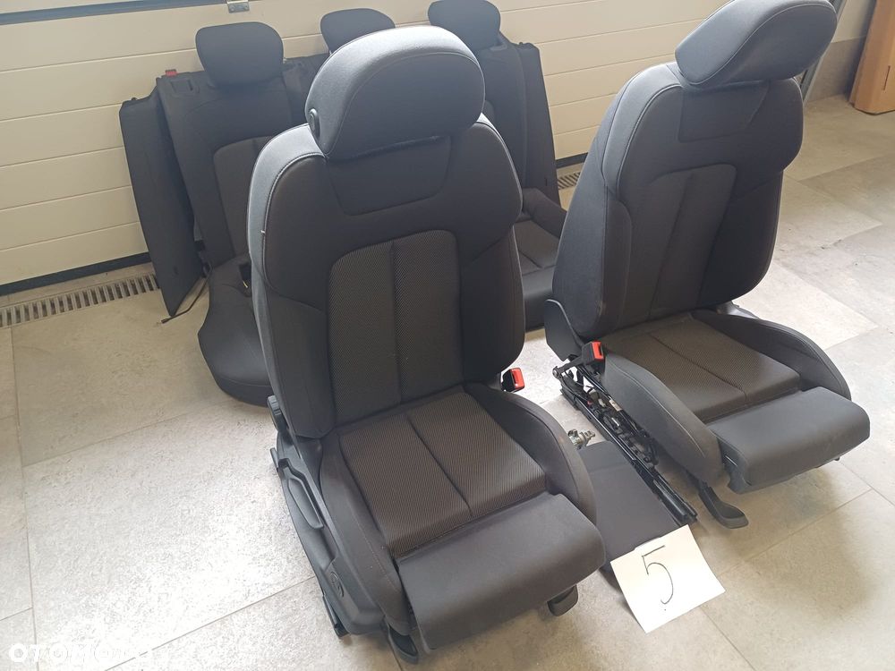 NR 5 Wnętrze materiałowe Audi A6 C8 2021 rok kombi fotele przód sport - 2