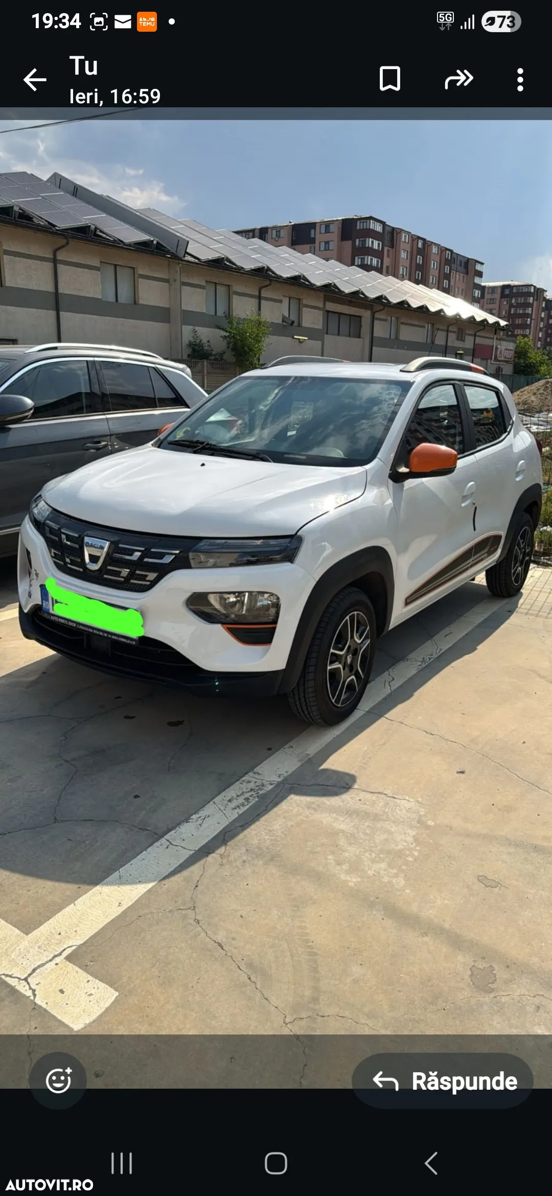 Dacia Spring Cargo Electric 45 (33kW) - 15