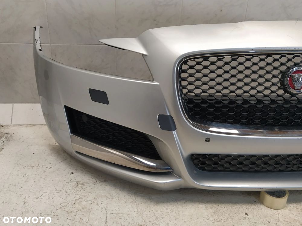 JAGUAR XF X260 ZDERZAK PRZÓD PRZEDNI KOMPLETNY 4XPDC SPRYSKIWACZE GRILL ATRAPA CHŁODNICY ZNACZEK WIĄZKA ORYGINAŁ - 5