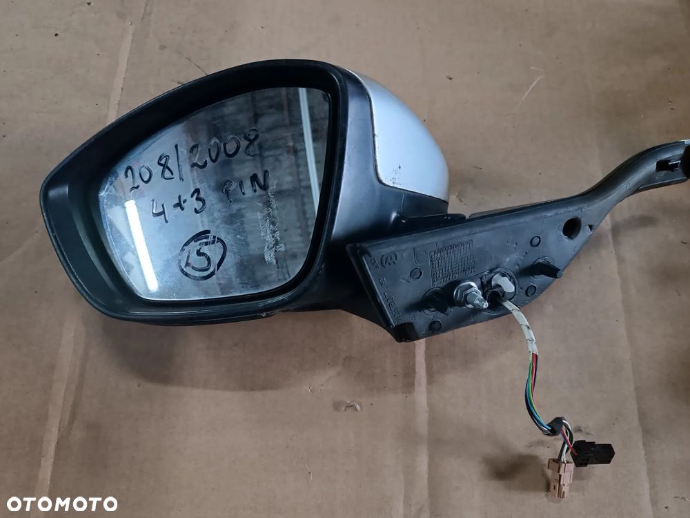 LUSTERKO LEWE 4+3 7PIN PEUGEOT 208 2008 EU - 3