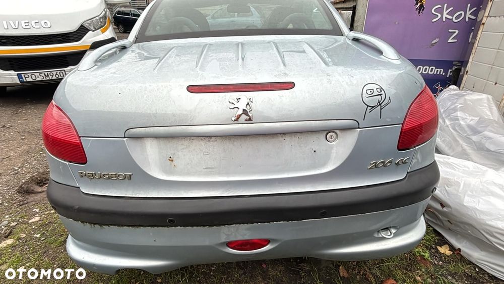 Klapa tylna Peugeot 206cc EZRC - 1