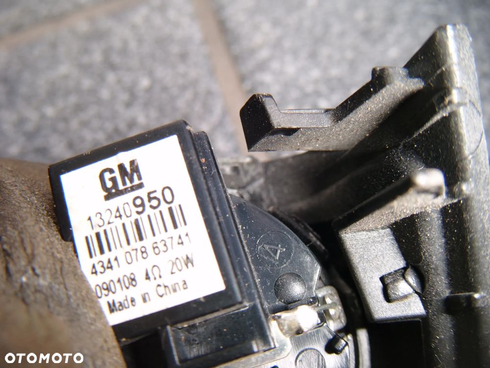 opel insignia a10r głośniki- gwizdki w drzwi przód komplet  13240950 - 3