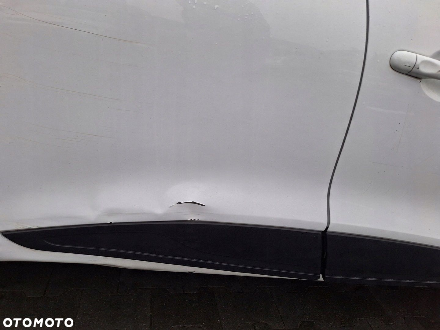 RENAULT CLIO 4 IV BIAŁE OV369 0V369 DRZWI TYŁ PRAWE 5D - 4