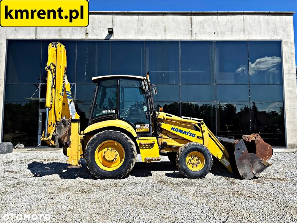 Komatsu WB93R-2 KOPARKO-ŁADOWARKA 2004R. | JCB 3CX, CAT 428 432, CASE 580 590 NEW HOLLAND 110 115 - 21
