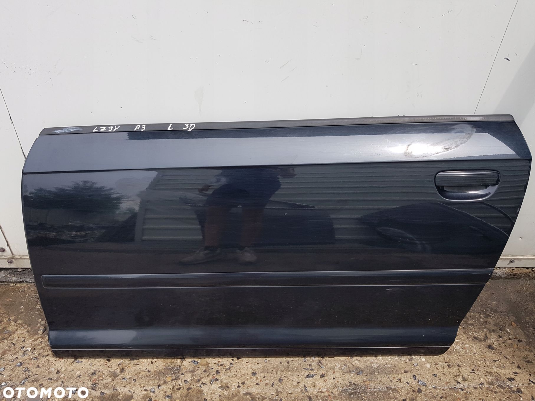 AUDI A3 8P 04-12r DRZWI LEWE 3D LZ9Y - 1