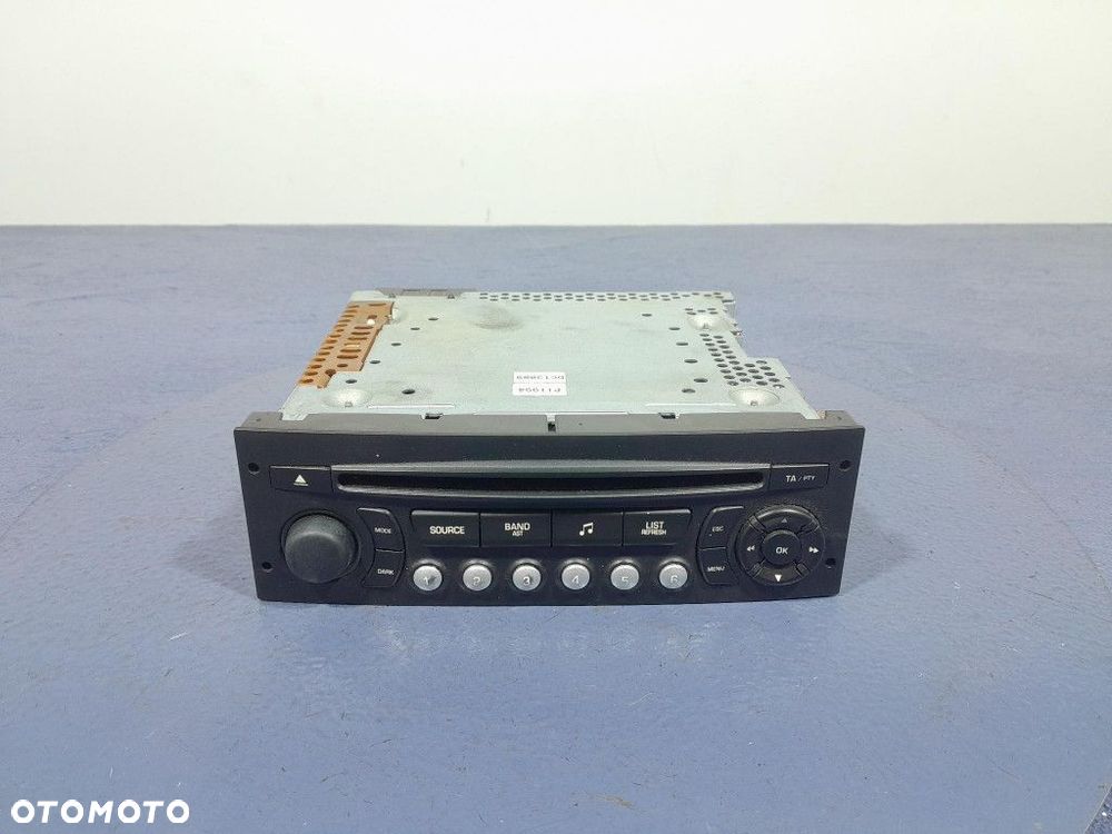PEUGEOT 307 LIFT RADIO RADIOODTWARZACZ CD 96627393XT - 1