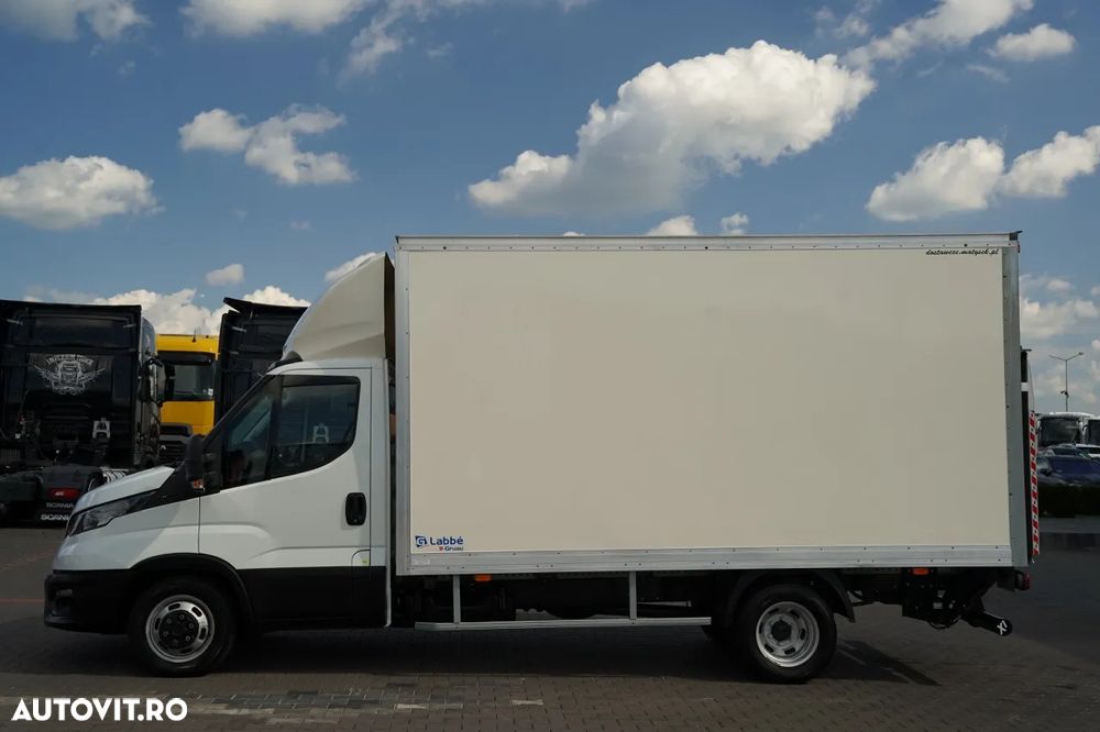 Iveco DAILY 35-160 / CONTAINER - 4,3 M / ELEVATOR SORENSEN - 750 KG / 3 LOCURI / DOUĂ / IMPORTAT / - 5