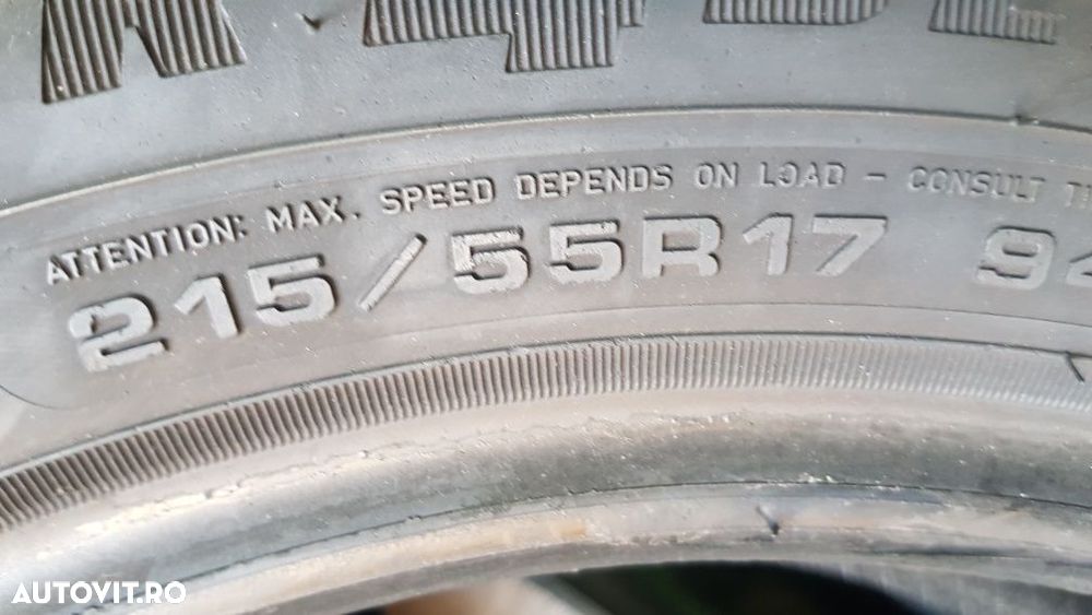 Anvelope 2x215 55 17 goodyear all season dot 19 mm 5 - 7