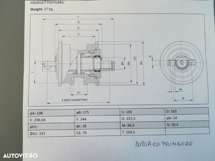 Oferta Speciala Role mars simple si duble Caterpillar - 2