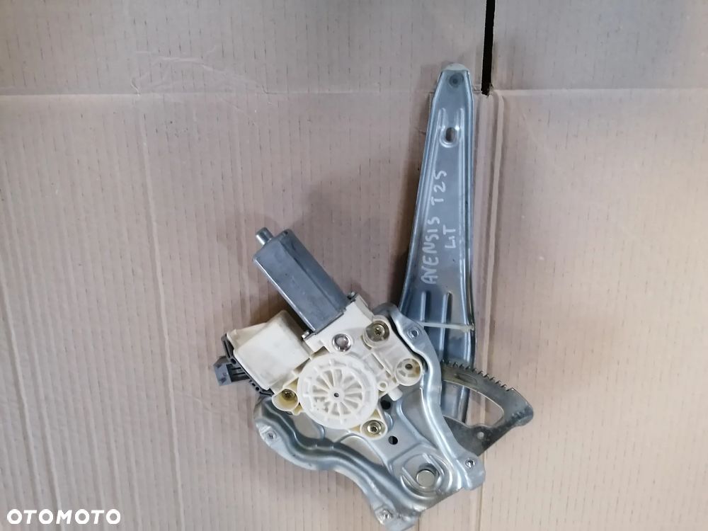 MECHANIZM PODNOSNIK SZYBY LEWY PRAWY TYL AVENSIS T25 - 2