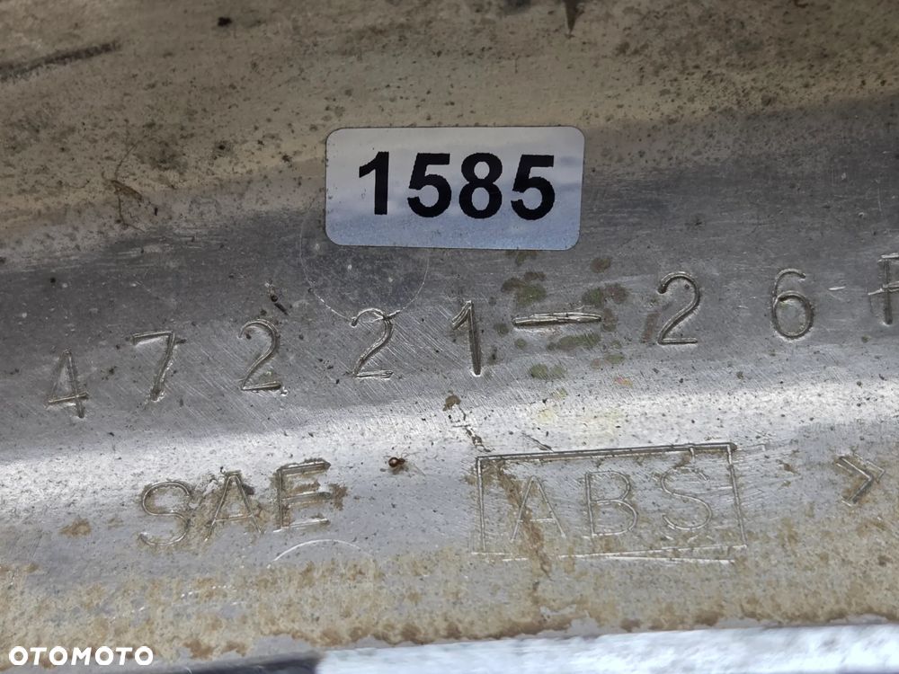 SUZUKI INTRUDER 125 LISTWA PŁOZA PRAWY LEWY  CHROM - 21