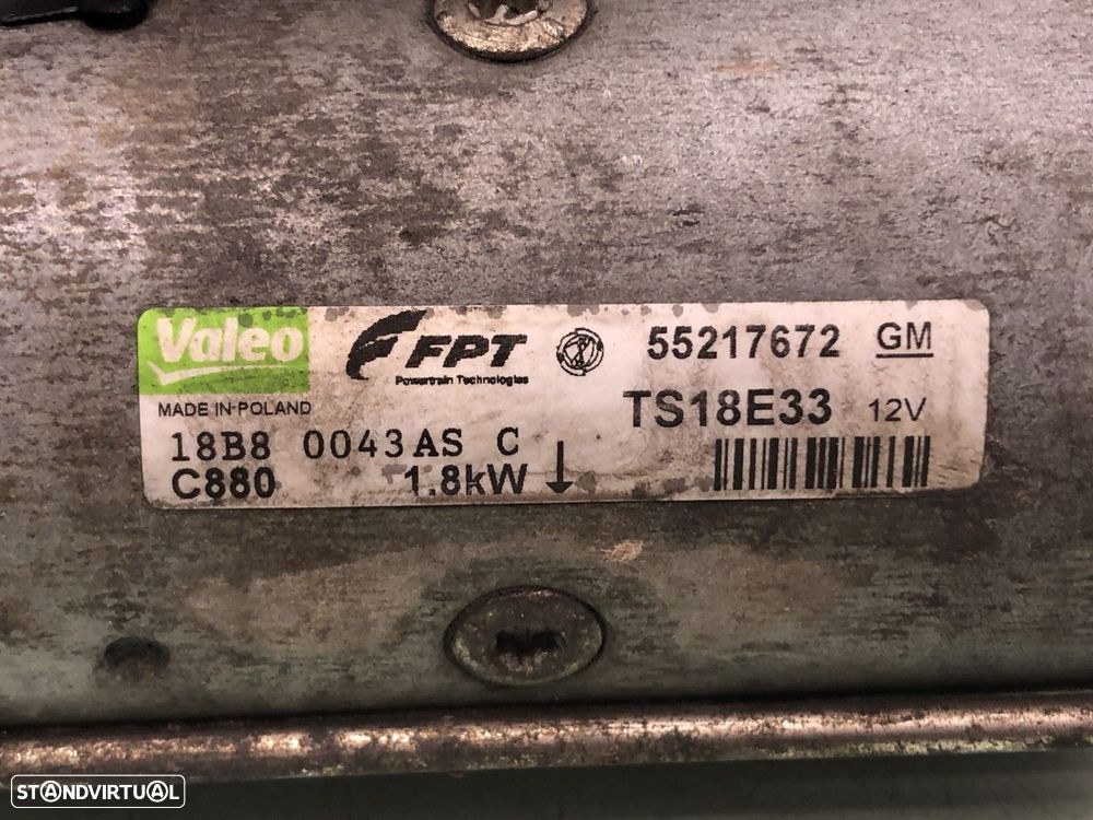 Motor de arranque OPEL CORSA D (S07) 1.3 CDTI 2009 REF. 55217672 MOTOR Z13DTJ/Z1... - 5