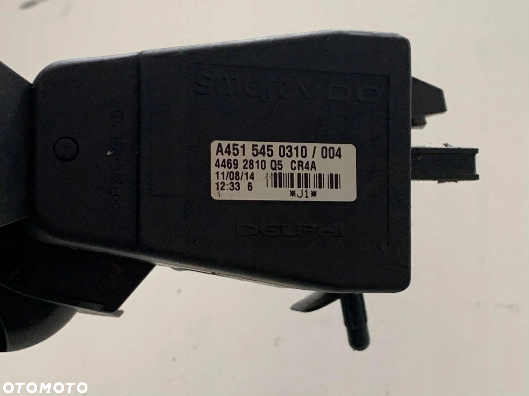 Manetka lewa Smart ForTwo EV (451) A4515450310 - 3