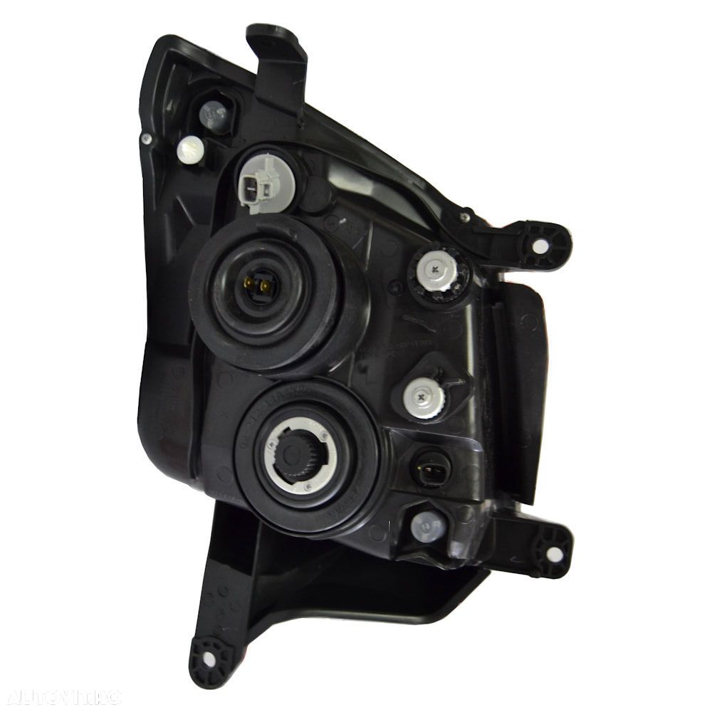 Far Isuzu D-MAX 2007-2012 DEPO stanga/dreapta tip bec H7+HB3, cu lupa, reglaj manual/ electric - 2