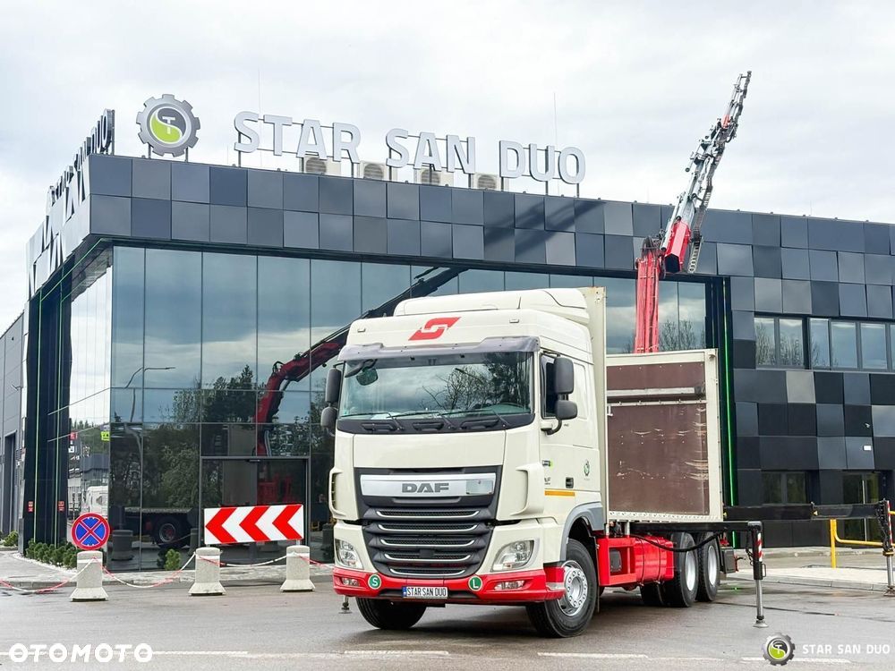 DAF XF 440 6x2 Fassi F365 FLY JIB HDS Żuraw Crane Kran Chwytak do Palet - 4