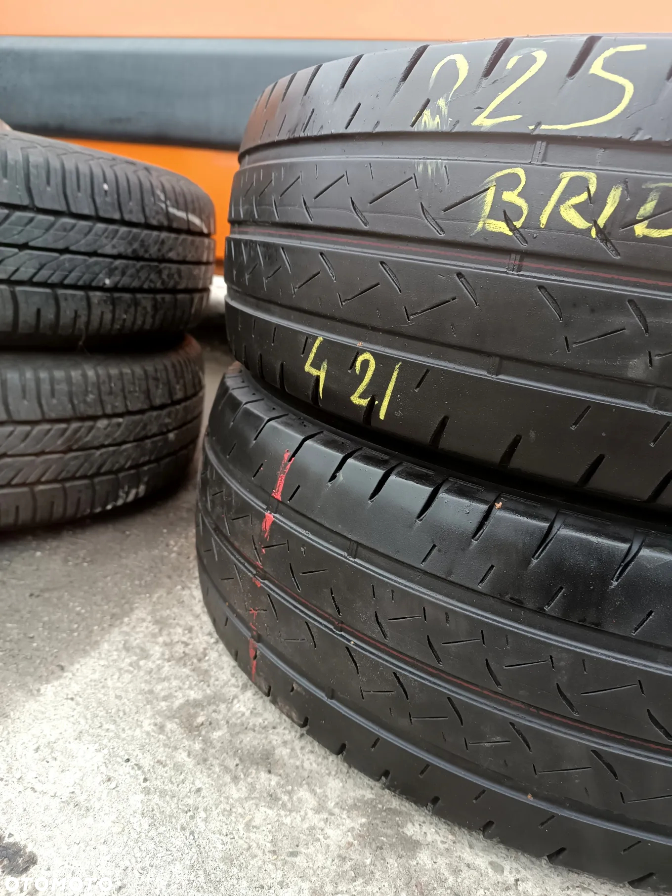 225/65R16C Opony Letnie Lato MICHELIN AGILIS BRIDGESTONE DURAVIS R660 21r. Legnica ALU-RAD 225/65 6,5mm - 2