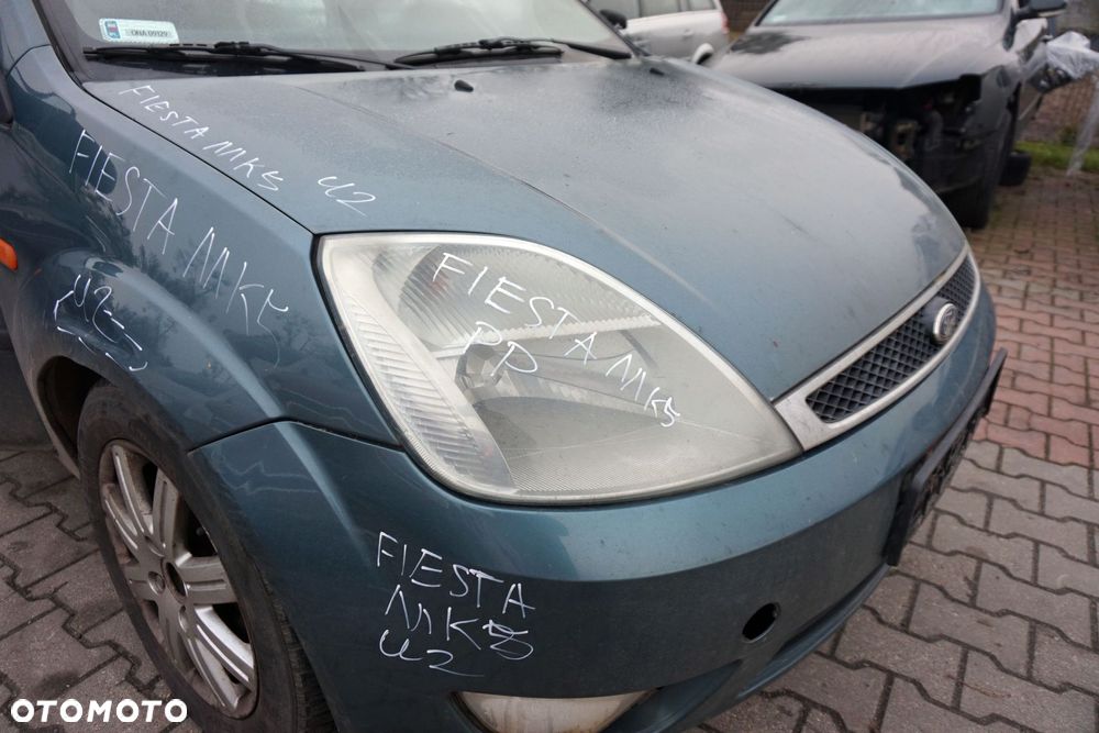 MASKA ZDERZAK BŁOTNIKI LAMPY FIESTA V MK5 U2  FORD 2002-2008 NEPTUNE GREEN PRZÓD KOMPLETNY - 15