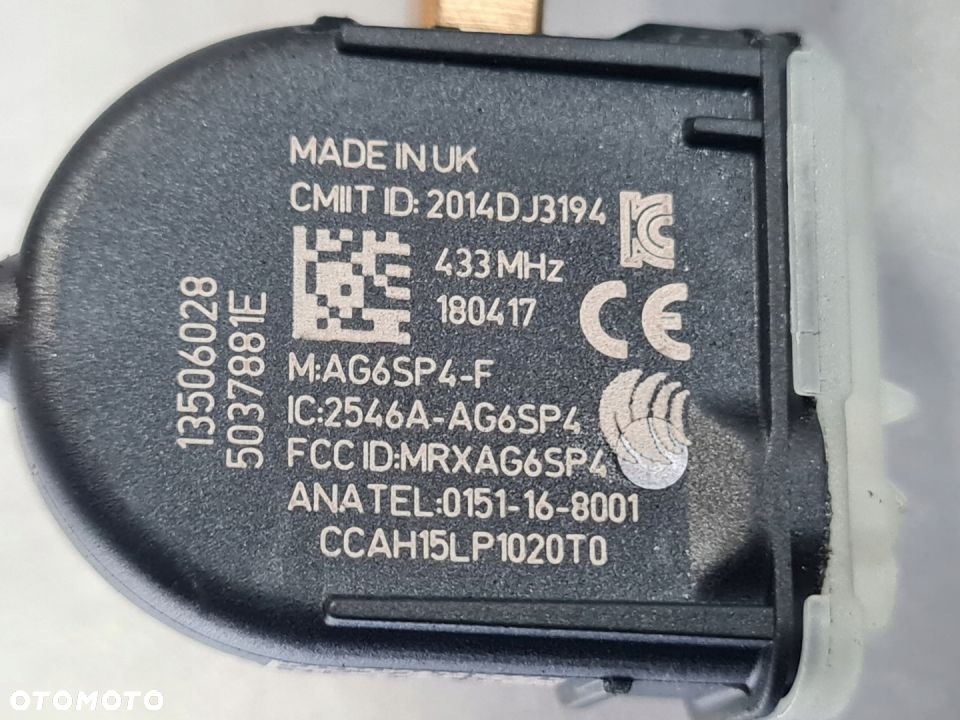 TPMS Czujnik ciśnienia OPEL Astra K NOWY - 5
