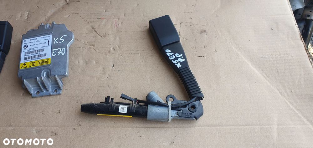 Poduszki pasy AIRBAG sensor zestaw naprawczy Oryginał BMW X5 E70 - 5