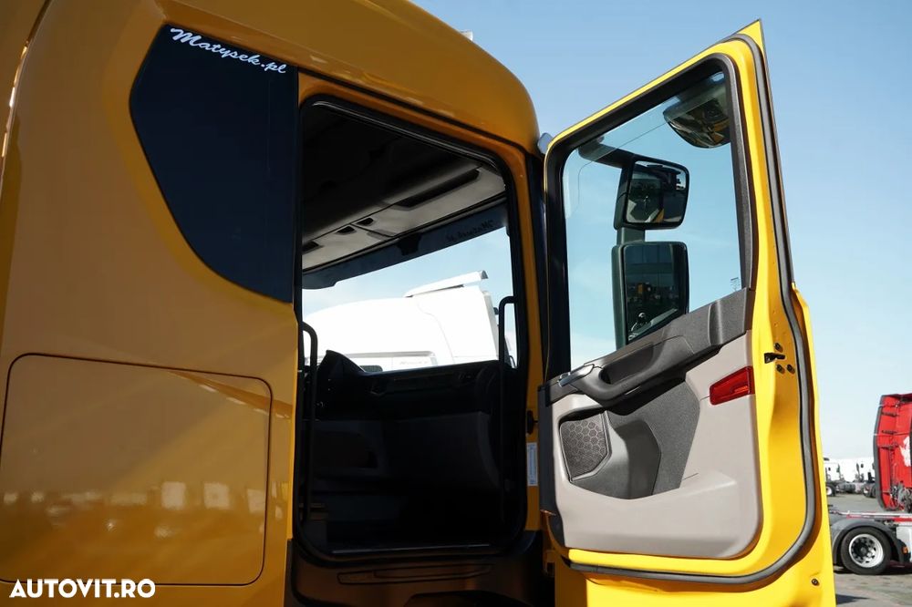 Scania R 500 / RETARDER / PERNE DE AER / CABINĂ JOSĂ - 34