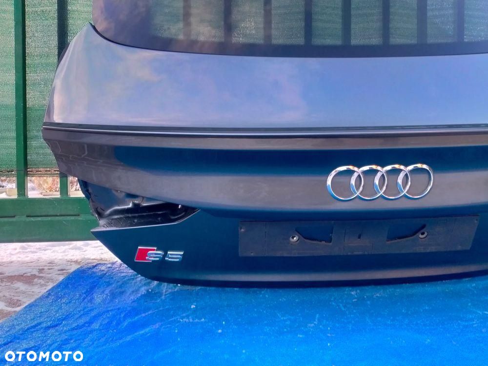 Audi S5 A5 F5 8W Sportback LZ7S Klapa Bagażnika Spoiler Szyba / Oryginał - 3
