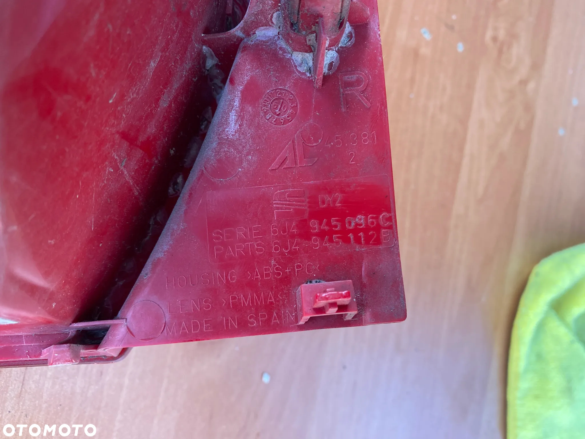 LAMPA TYŁ TYLNA PRAWA LUB LEWA SEAT IBIZA I4 6J4945095C 6J4945096C - 21