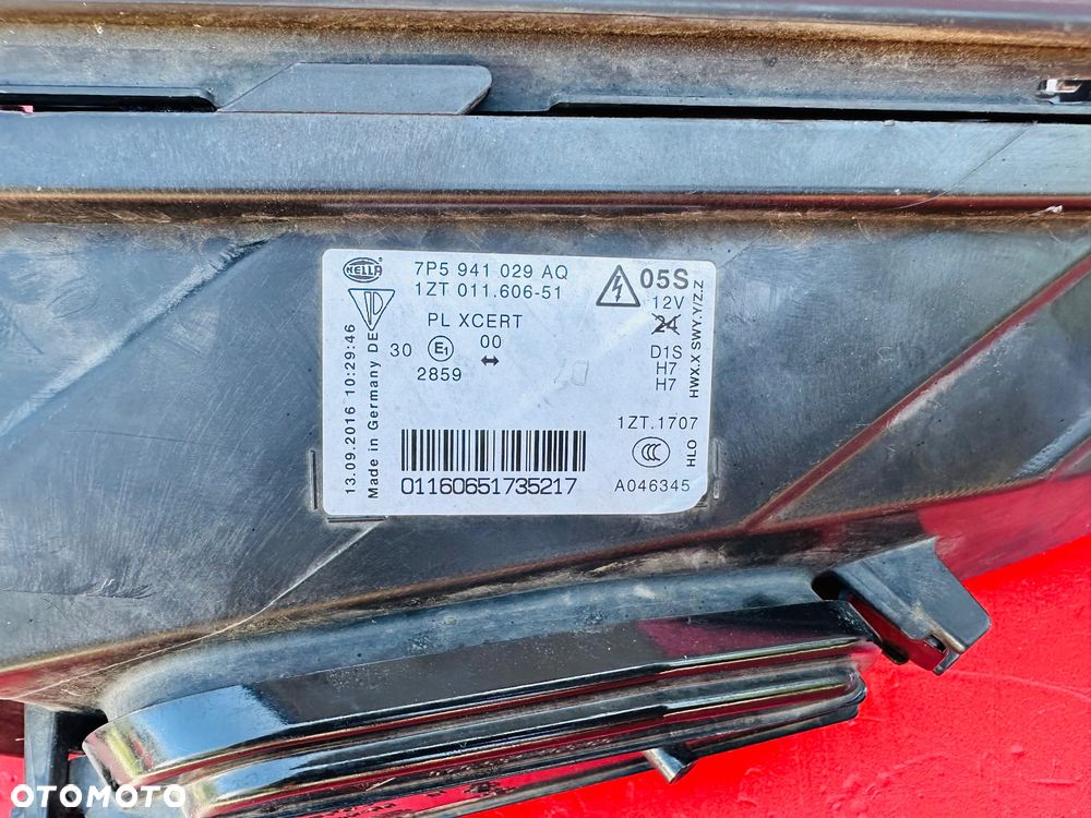 LAMPA LEWA PORSCHE CAYENNE 7P5 BI XENON SKRĘTNA 7P5941029 - 4