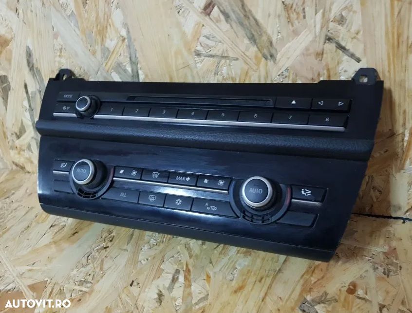 Panou Modul Climatronic Interfata Radio CD Navigatie Bmw F10 F11 - 2