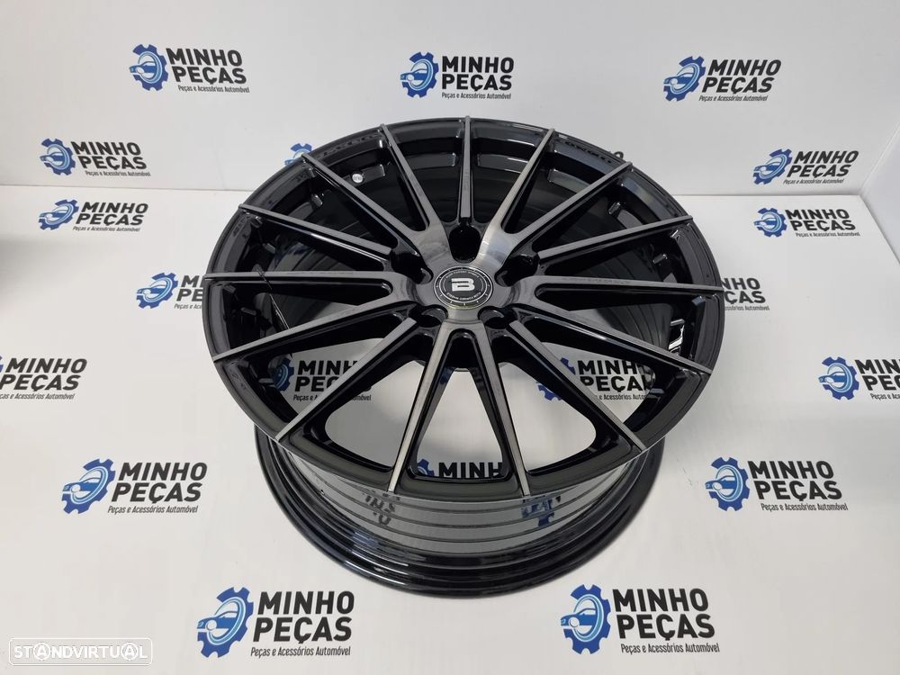 Jantes BUTZI Rider em 19 (5x120) Preto Face Brushed - 7