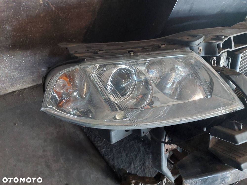 KOMPLETNY PRZÓD MASKA ZDERZAK LAMPA BŁOTNIK VW PASSAT B5 FL LC9Z - 11