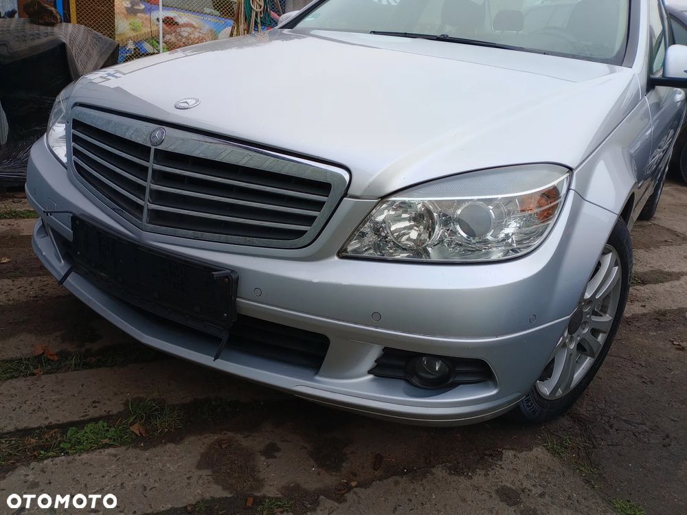 Zderzak przód/tył PDC kompletny W204 C775 C klasa Mercedes, Maska, błotnik, lampy, pas - 1