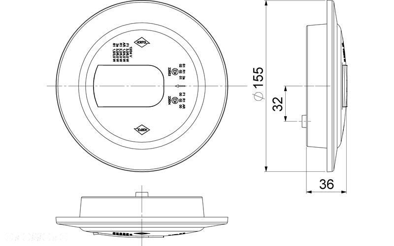 lampa zespolona tylna 3-funkcyjna led 12/24v prawa z kołnirzem - 6