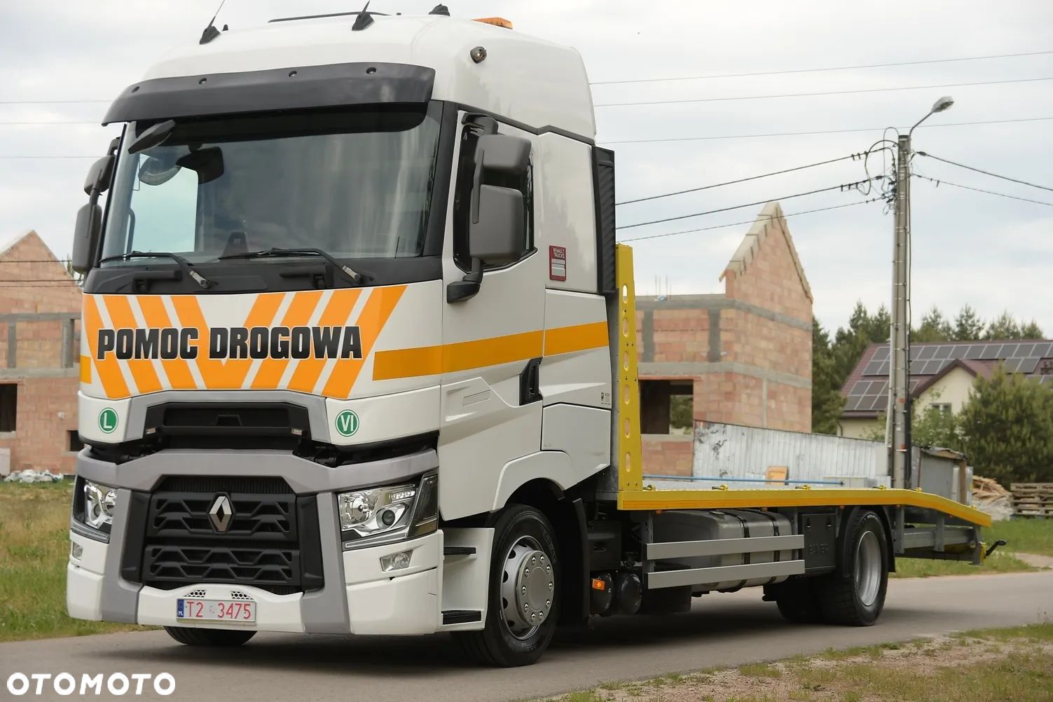 Renault GAMA=T480=13L=LAWETA=POMOC-DROGOWA - 1