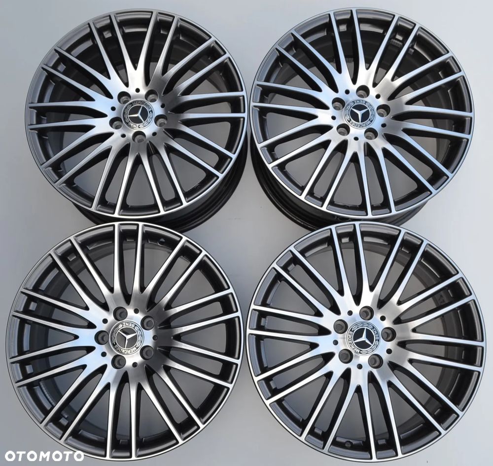KOŁA ALUMINIOWE OEM MERCEDES GLC 5x112 8J19 ET32,5 OPONY + CZUJNIKI 2002 - 4