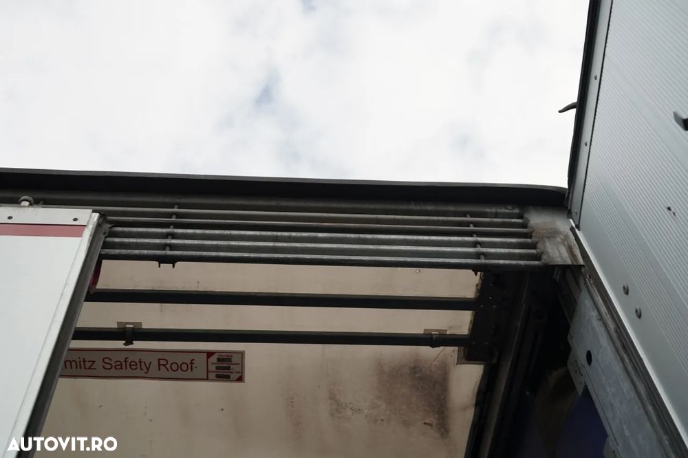 Schmitz Cargobull CORTINĂ / STANDARD / REMORCA DIN OȚEL - 9 M / ACOPERIȘ CULISANT / AXĂ CULISANTĂ / 2021 - 15