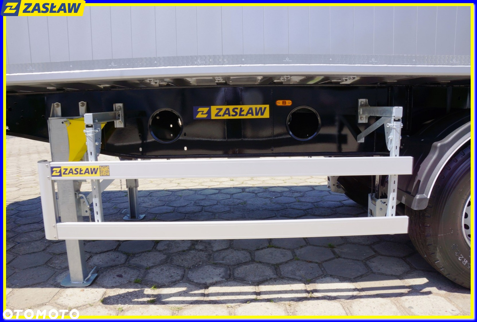 Zaslaw 45 m³ / 9,70 m naczepa wywrotka LIGHT KL-DRZWI!! - 29