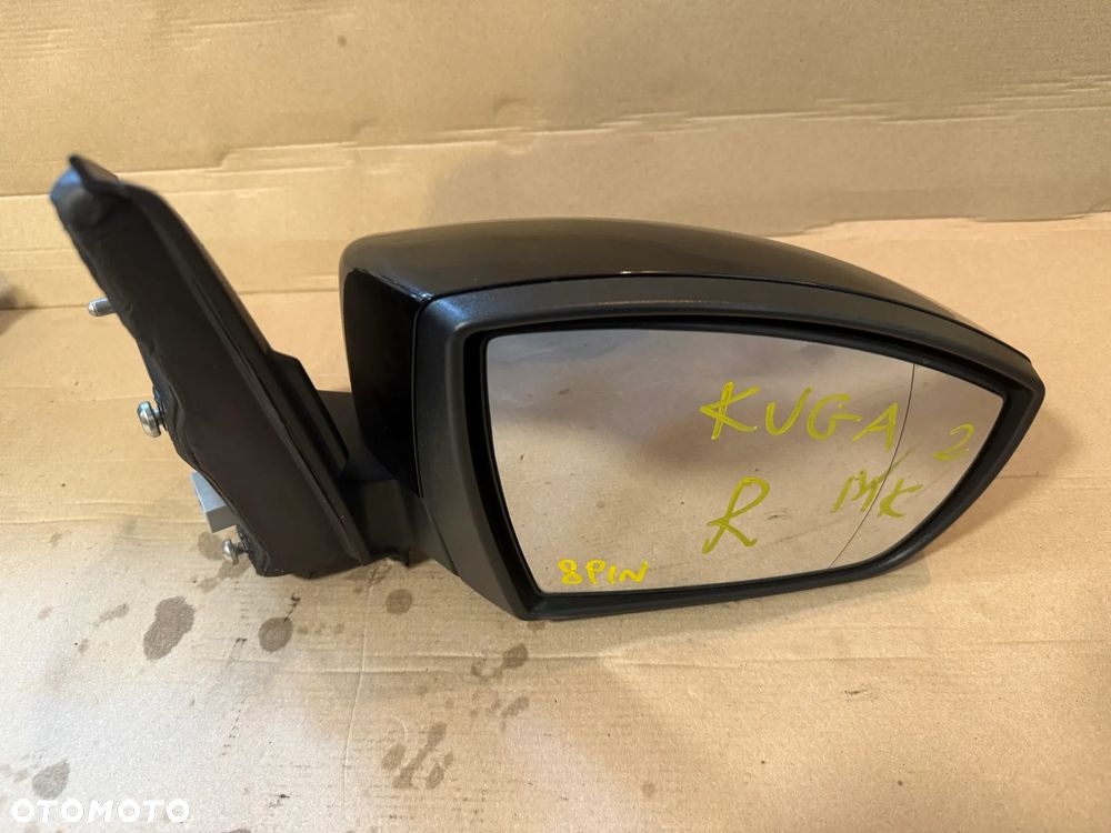 Lusterko prawe lewe Ford Kuga II MK2 8 PIN black panther metallic OE - 4
