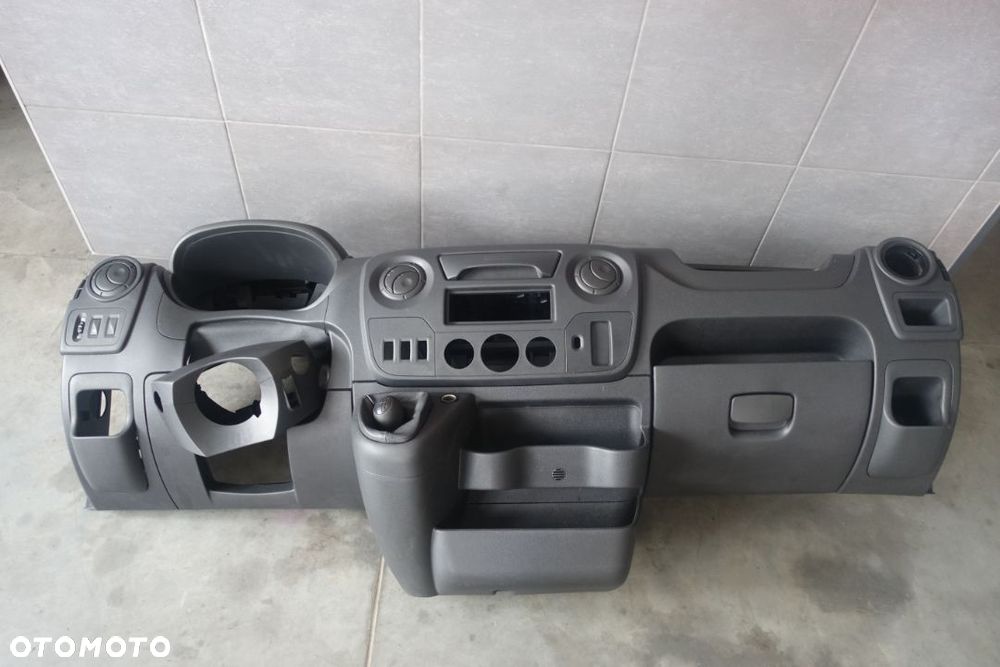 DESKA KONSOLA PRZEKŁADKA RENAULT MASTER III MOVANO 2018R CZARNA - 2