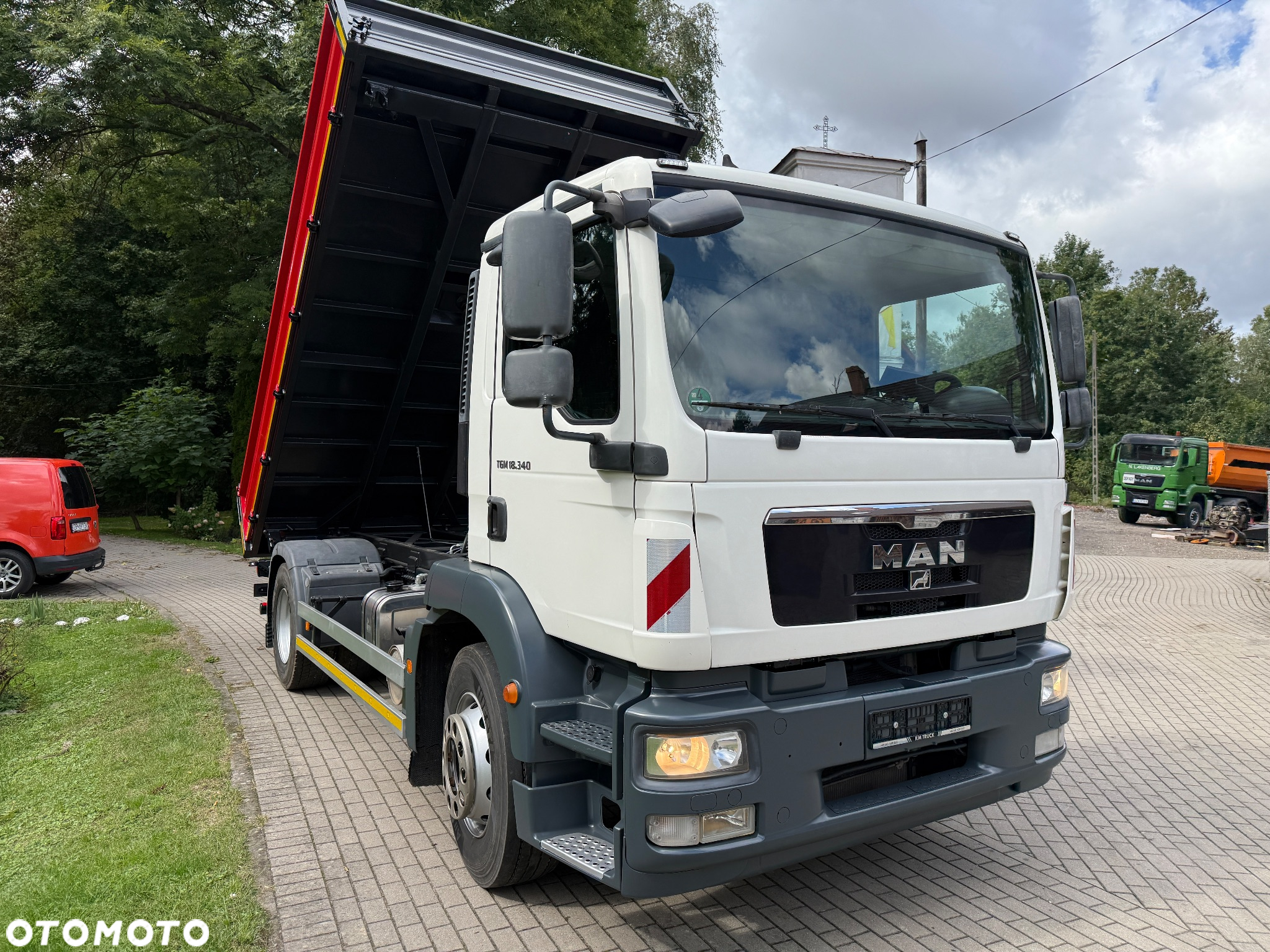 MAN TGM 18.340 / wywrotka / 3 stronny kiper / EURO 5 / SPROWADZONY - 9