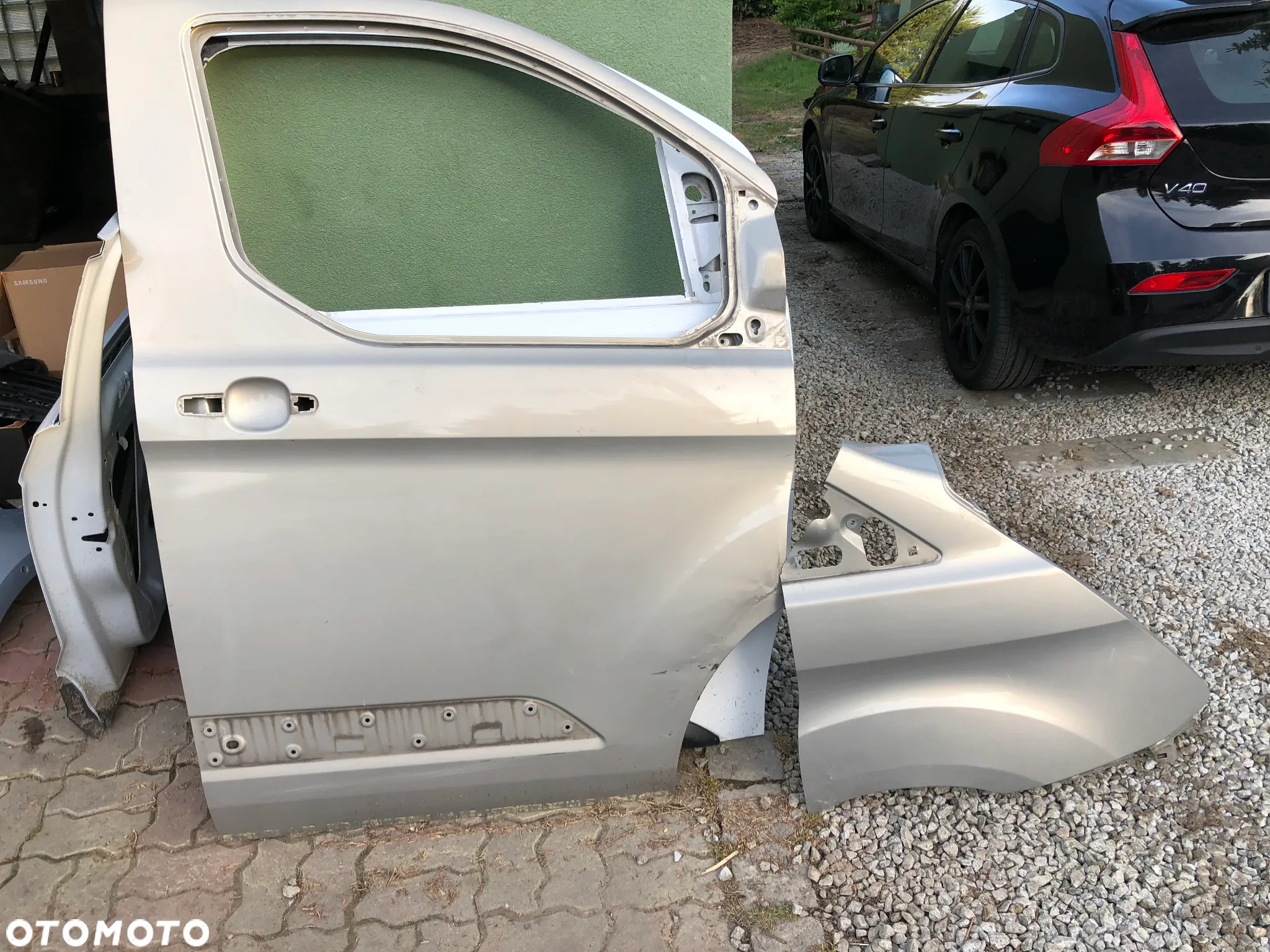 FORD TRANSIT CUSTOM 12- blotnik lewy prawy - 2