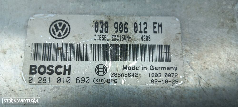 Centralina motor / ECU SEAT Ibiza III (6L1) - 4