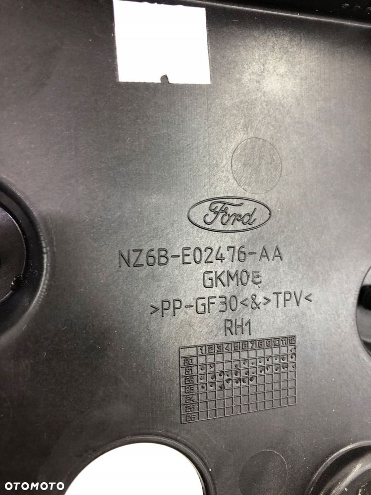 FORD MAVERICK PRAWA USZCZELKA POKRYWY SILNIKA MASKI PRZÓD NZ6B-E02476-AA - 3