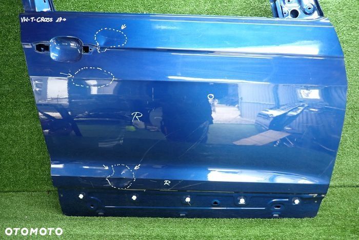 VW T-CROSS TCROSS 17- drzwi prawe przednie przód - 3