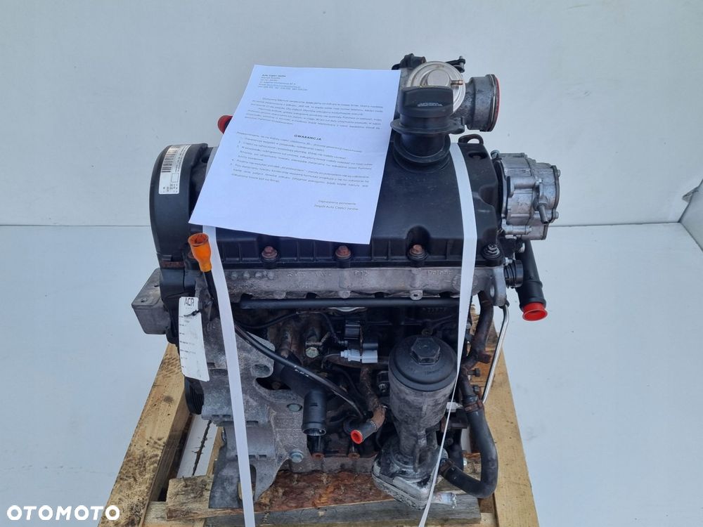 SILNIK KOMPLET VW Transporter T5 1.9 TDI 85KM udokumentowane 248tyś AXC - 1