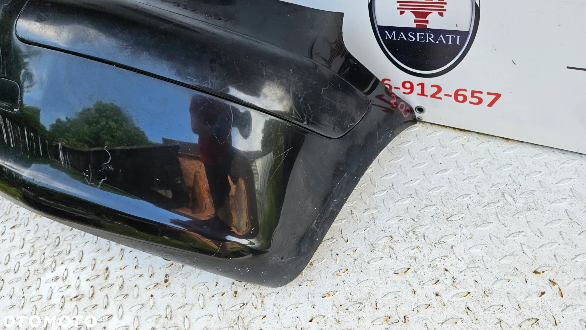 Peugeot 307 HB 5D Zderzak tył zderzak tylny KOLOR CZARNY EXLD - 13