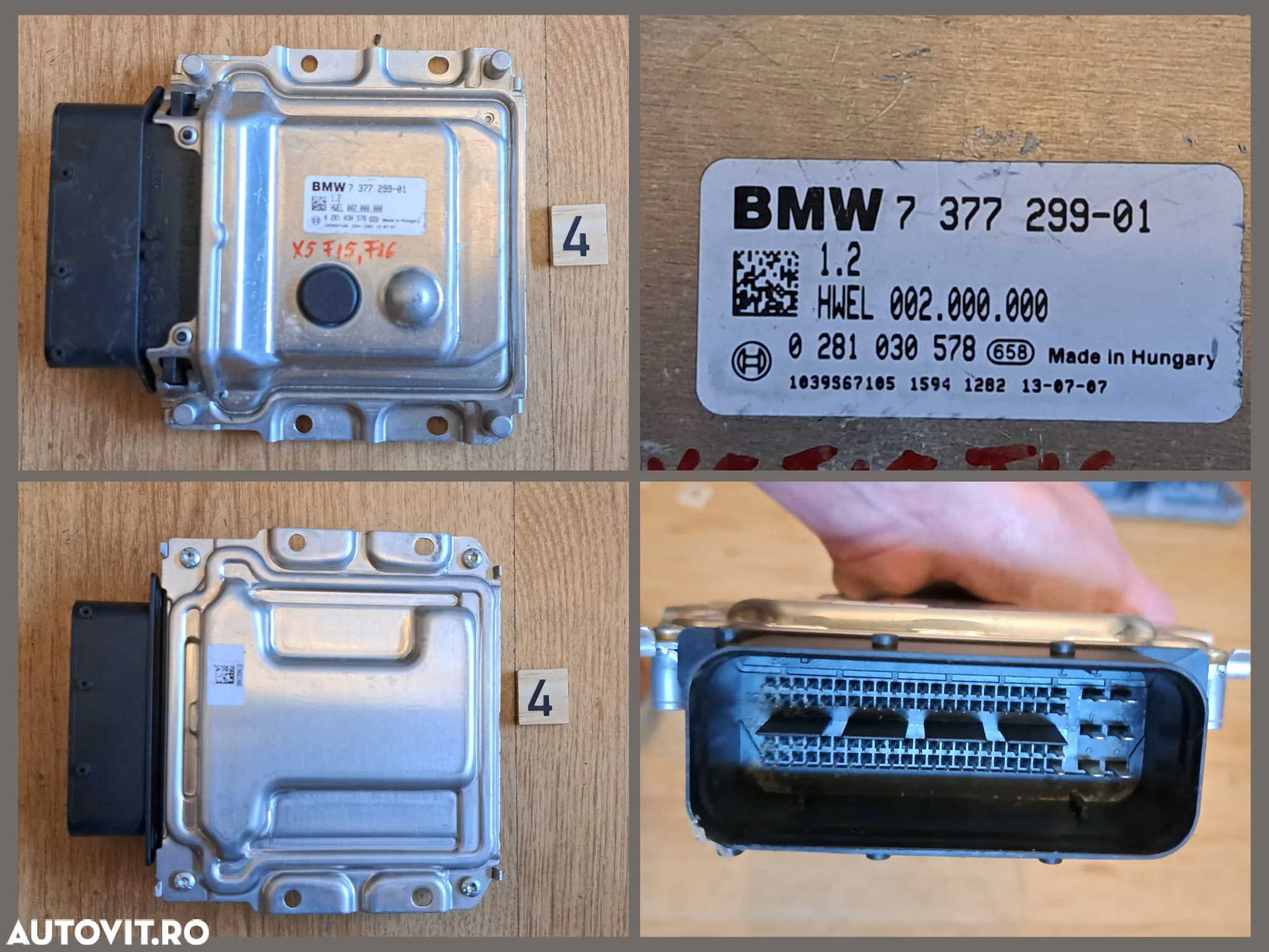 Ecu calculator modul motor Modul Active Steering directie activa BMW - 5