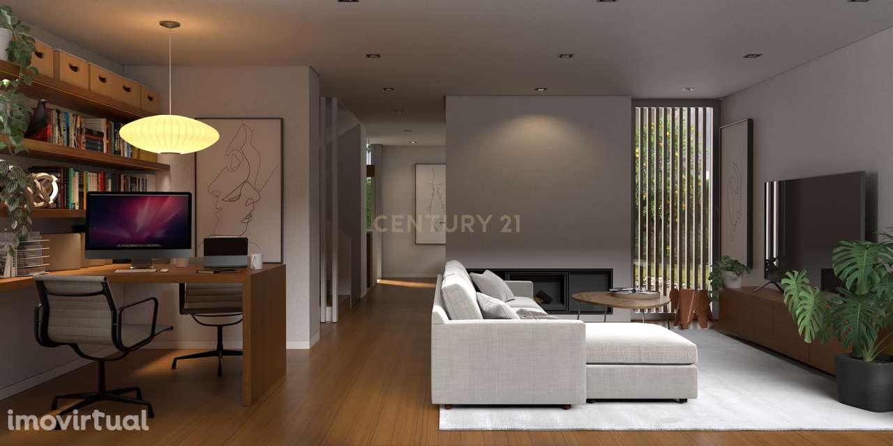 Moradia  T3 de arquitetura contemporânea em Tires - Grande imagem: 5/21