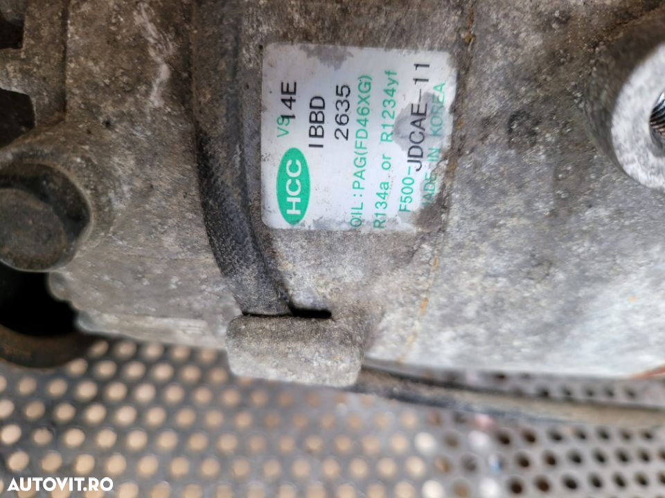 Compresor Clima Ac Kia Ceed 1.6 Benzina G4FD Hyundai I30 1.4-1.6 Benzina Cod F500-JDCAE-11 - 5