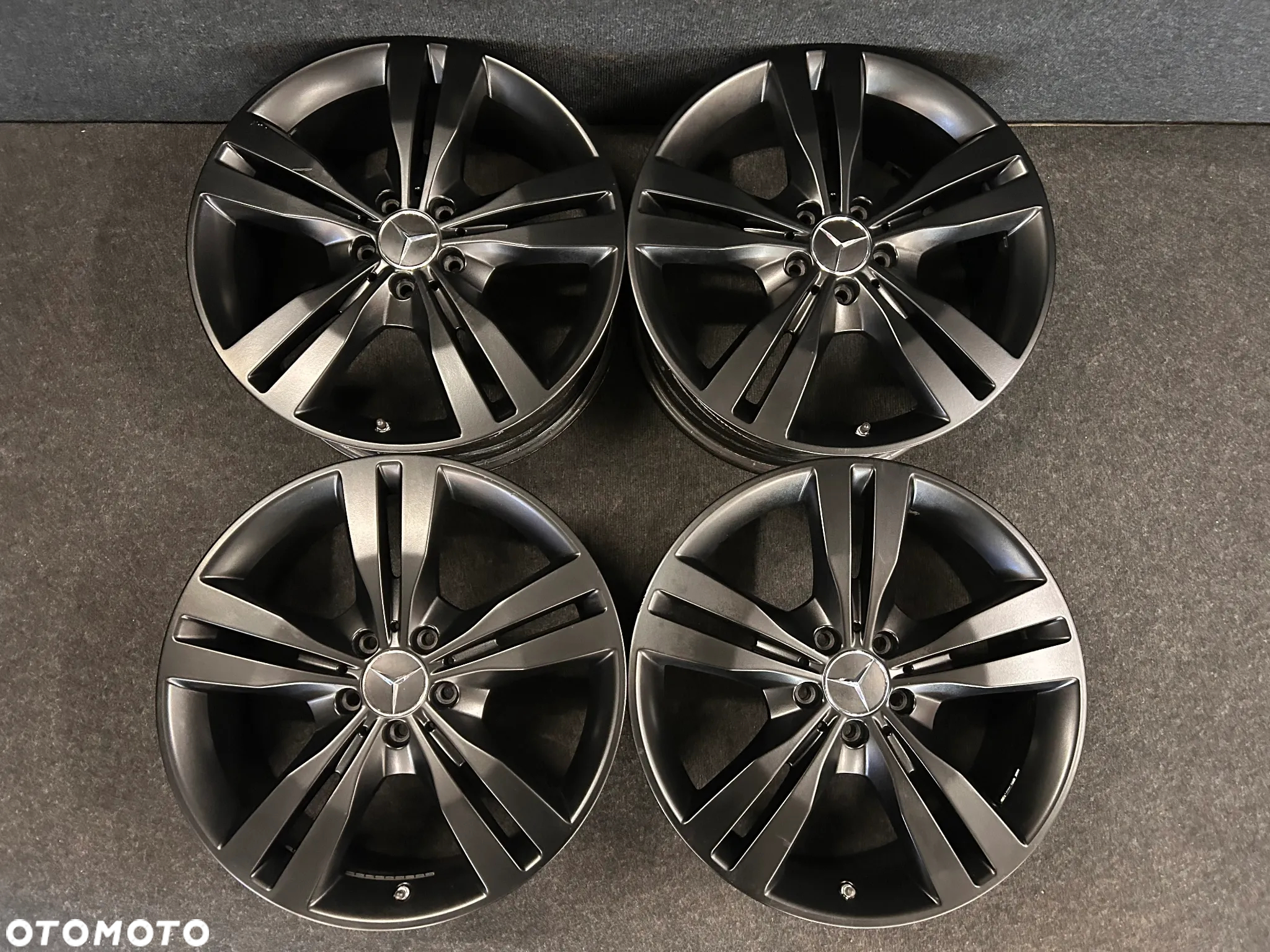 Alufelgi Mercedes GLE W166, GLE Coupe, ML, V-Klasa W447 19 cali 5x112 4szt. Czarne! - 2